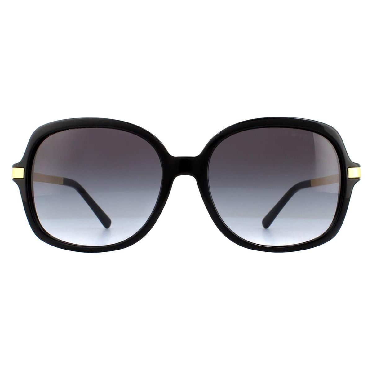 Übergroße quadratische Sonnenbrille mit Farbverlaufsgläsern