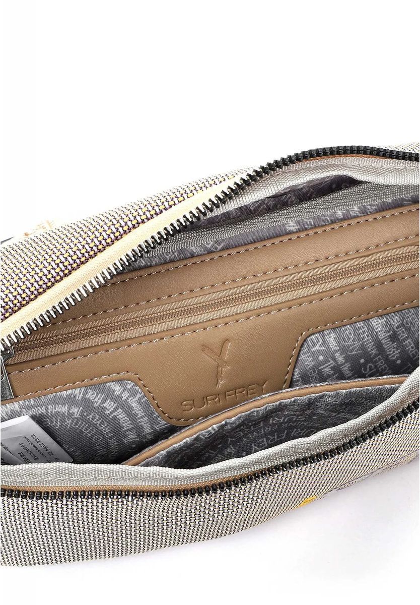SURI FREY Gürteltasche, Emblem, Anhänger, für Damen, braun