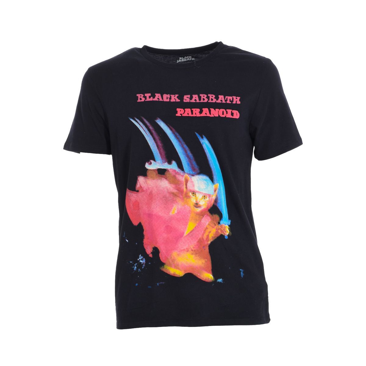 Black Sabbath Paranoid Grafik T-Shirt