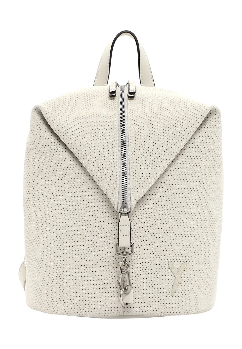 SURI FREY Rucksack, Emblem, Kunstleder, für Damen, beige, 99