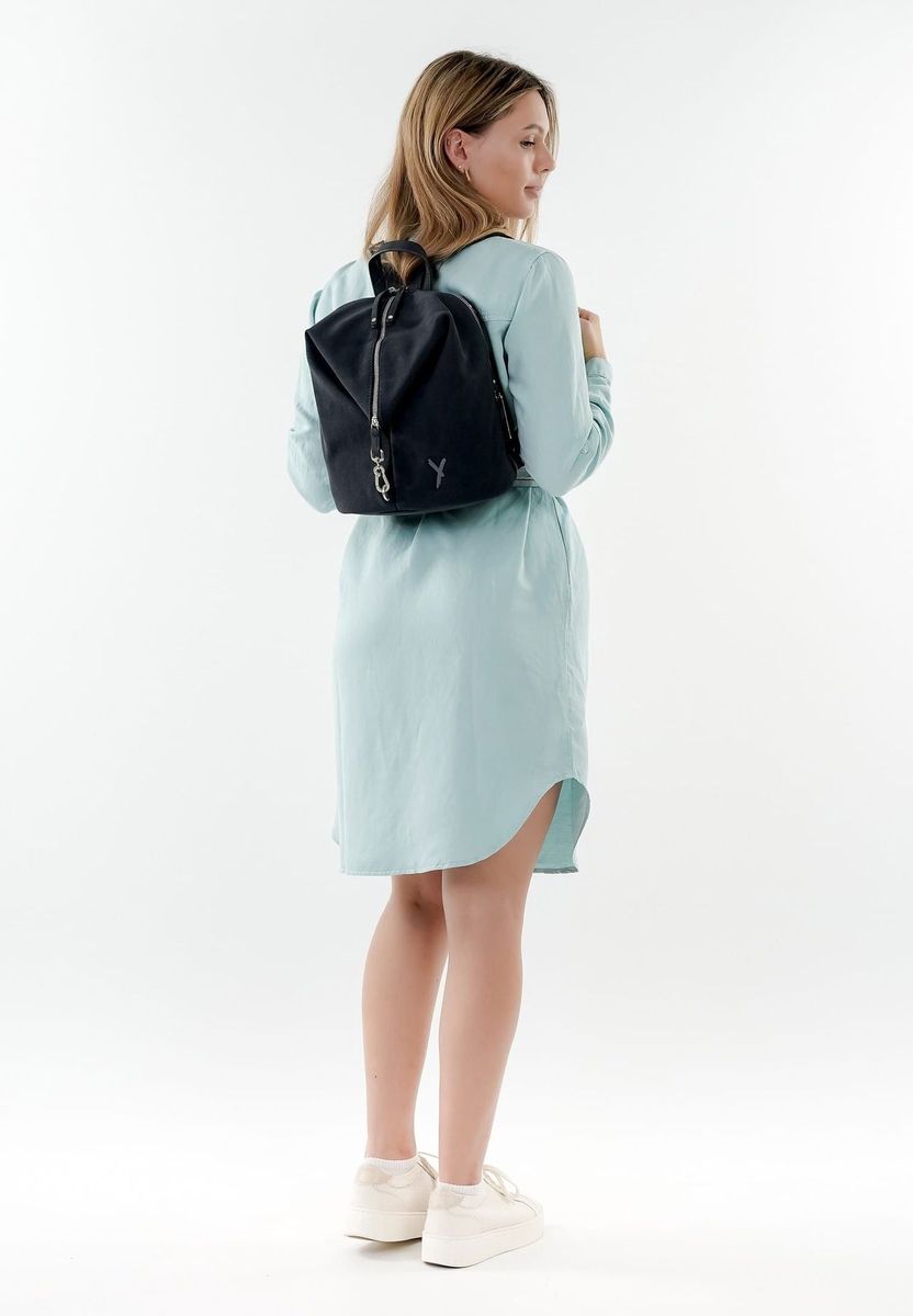 SURI FREY Rucksack, Emblem, Kunstleder, für Damen, blau, 99
