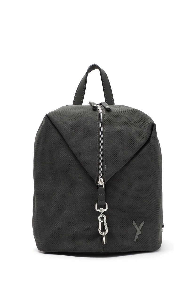 SURI FREY Rucksack, Emblem, Kunstleder, für Damen, grau, 99