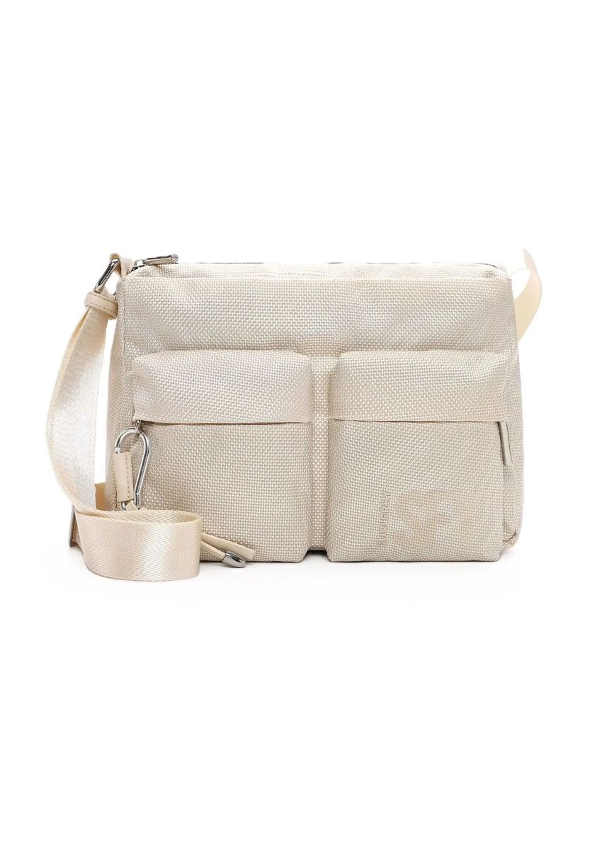 SURI FREY Schulterttasche, Anhänger, Reißverschluss, für Damen, beige
