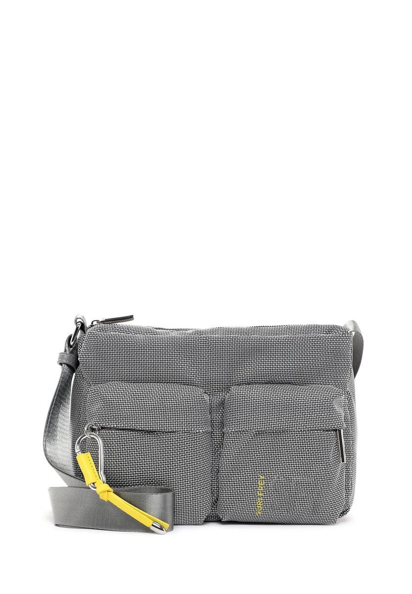 SURI FREY Schulterttasche, Anhänger, Reißverschluss, für Damen, grau