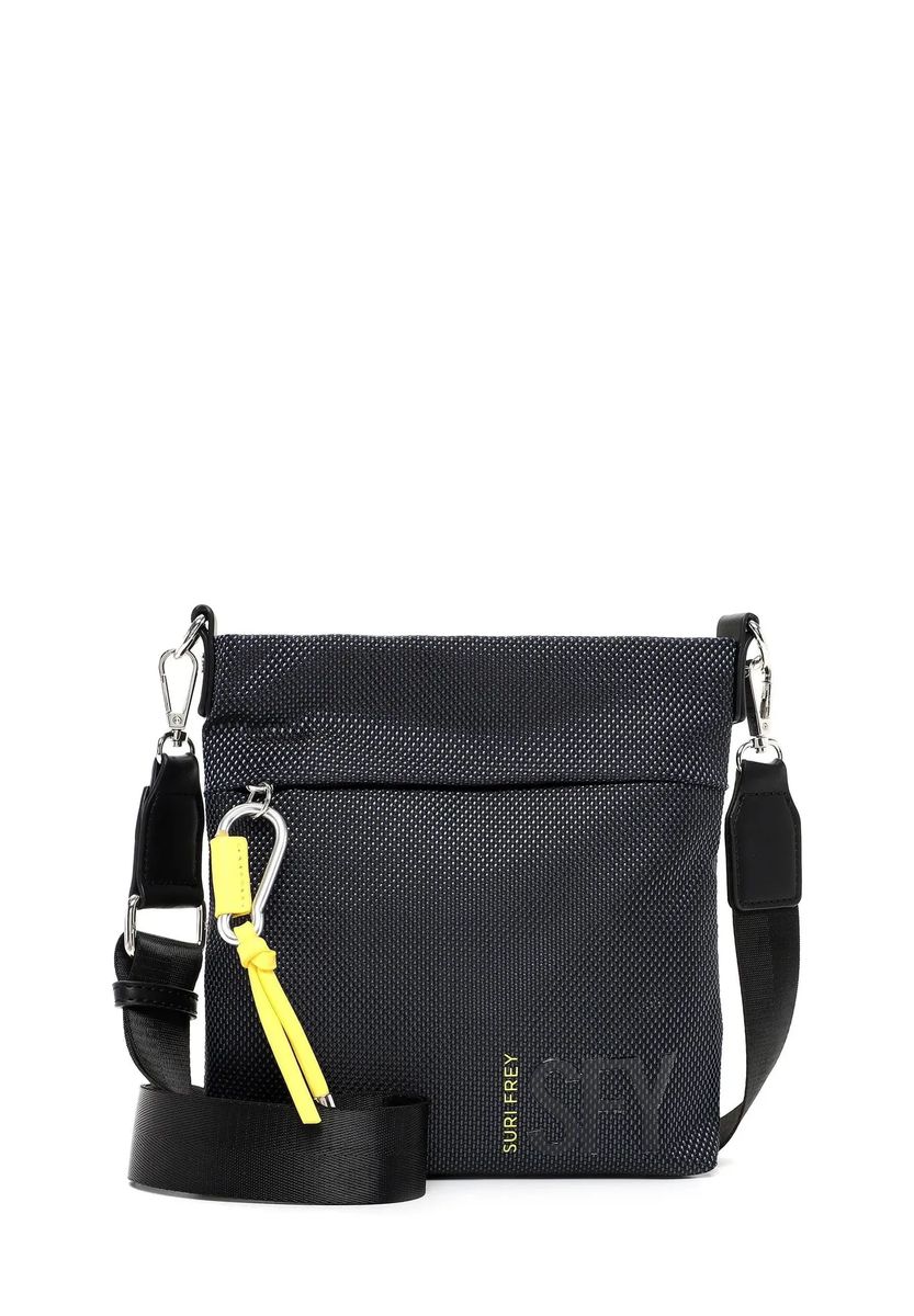 SURI FREY Umhängetasche, Melange, Reißverschluss, für Damen, schwarz