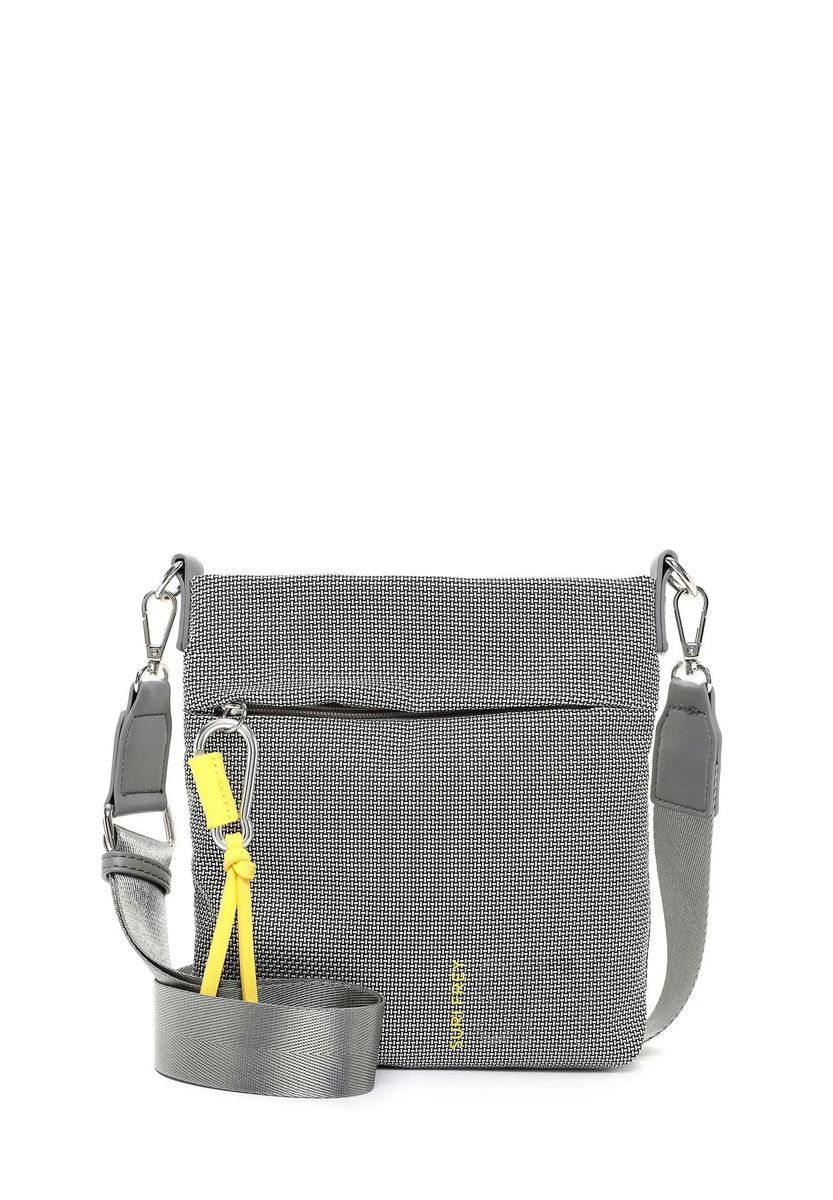 SURI FREY Umhängetasche, Melange, Reißverschluss, für Damen, grau