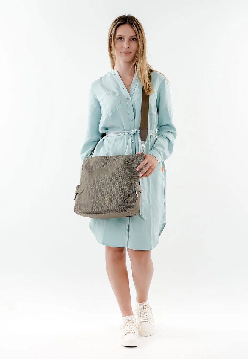 SURI FREY Umhängetasche, Seitenfächer, Reißverschlussfach, für Damen, braun