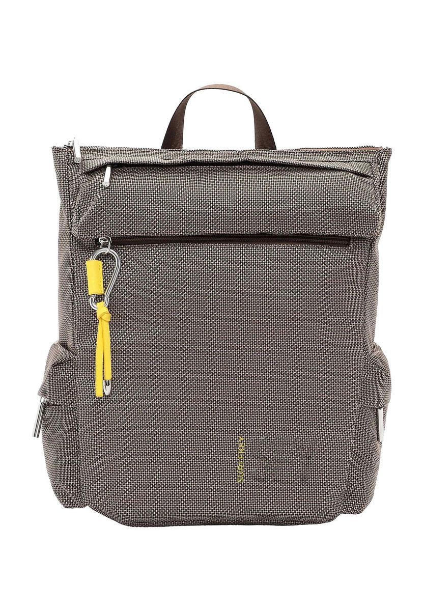 SURI FREY Rucksack, Emblem, Anhänger, für Damen, braun