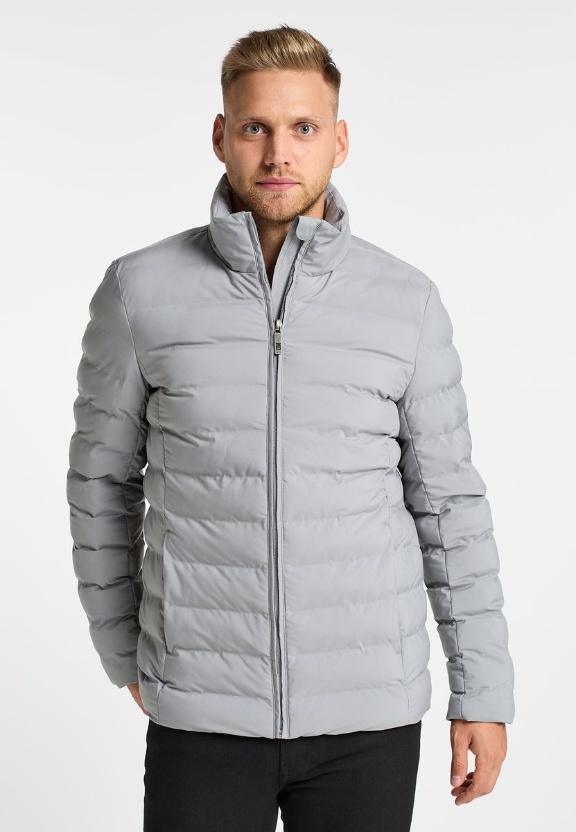 Nahtlose Steppjacke mit Stehkragen