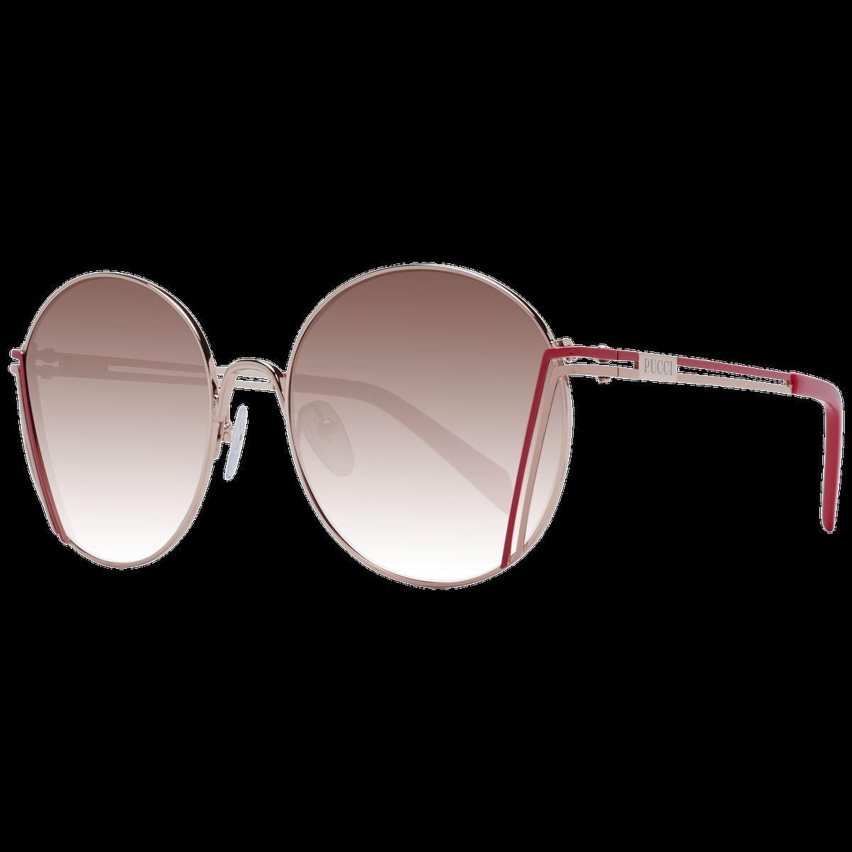 Runde Sonnenbrille mit Farbverlauf