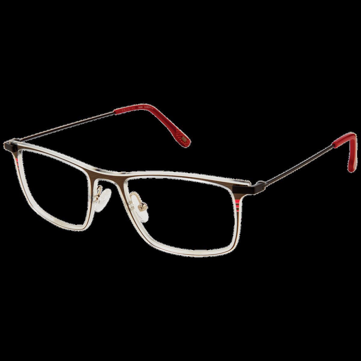 Rechteckige Vollrandbrille