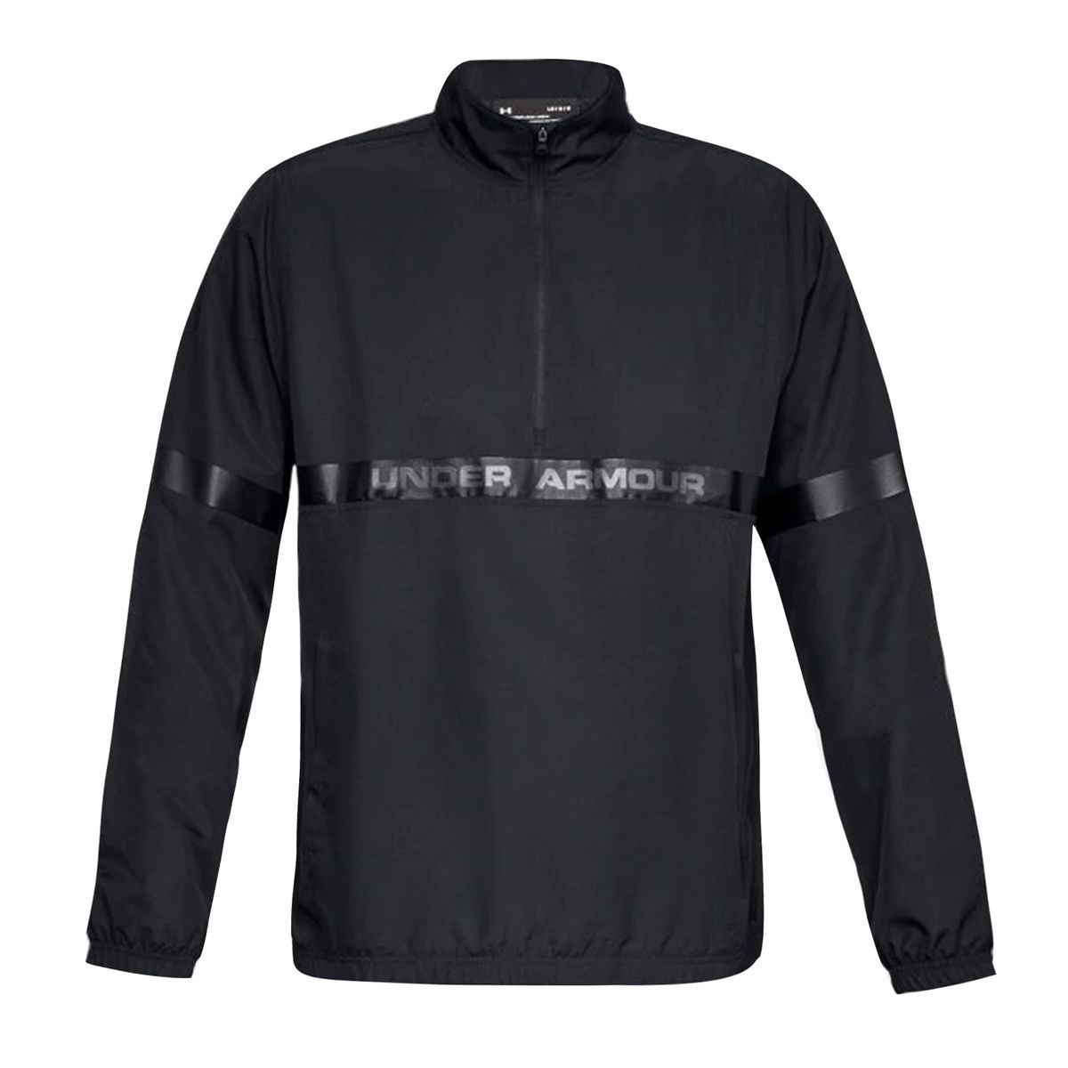 Herren Windbreaker Jacke mit Halbreißverschluss