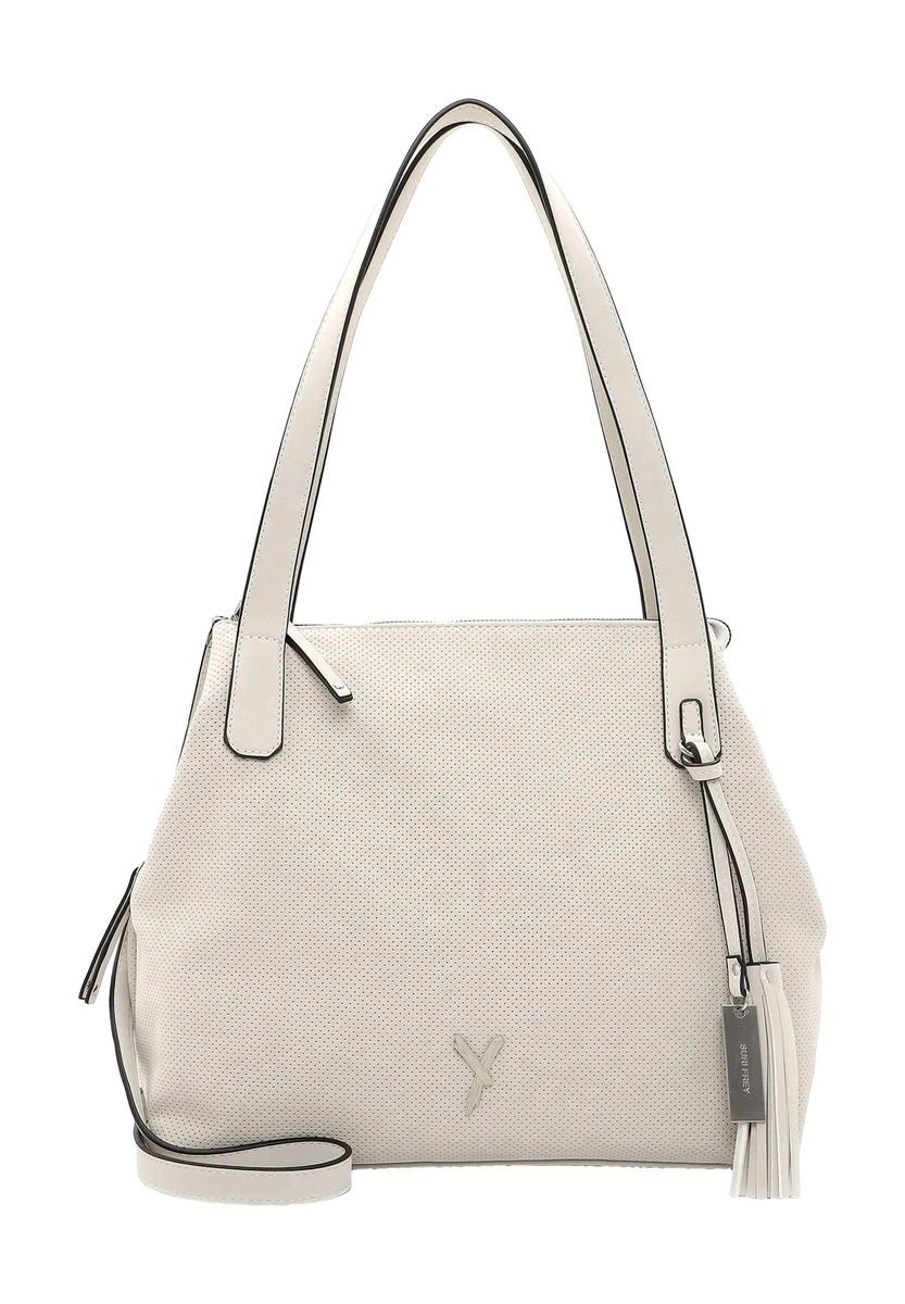 SURI FREY Shopper, Anhänger, uni, für Damen, weiß, 99