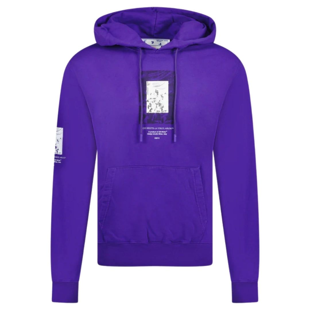 Off-White Mirror Logo Kapuzenpullover