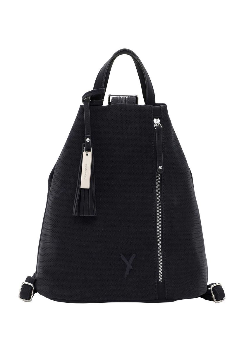 SURI FREY Rucksack, Anhänger, Emblem, uni, für Damen, blau, 99