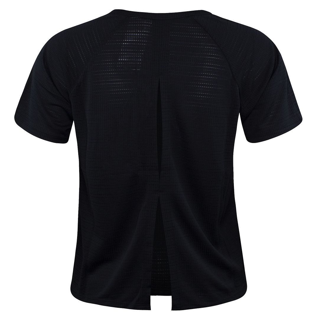 Performance-Shirt mit geschlitztem Rücken
