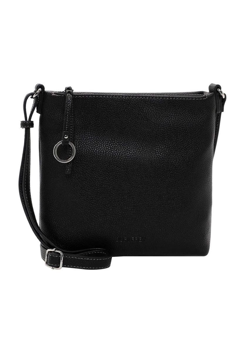 SURI FREY Umhängetasche, uni, für Damen, schwarz