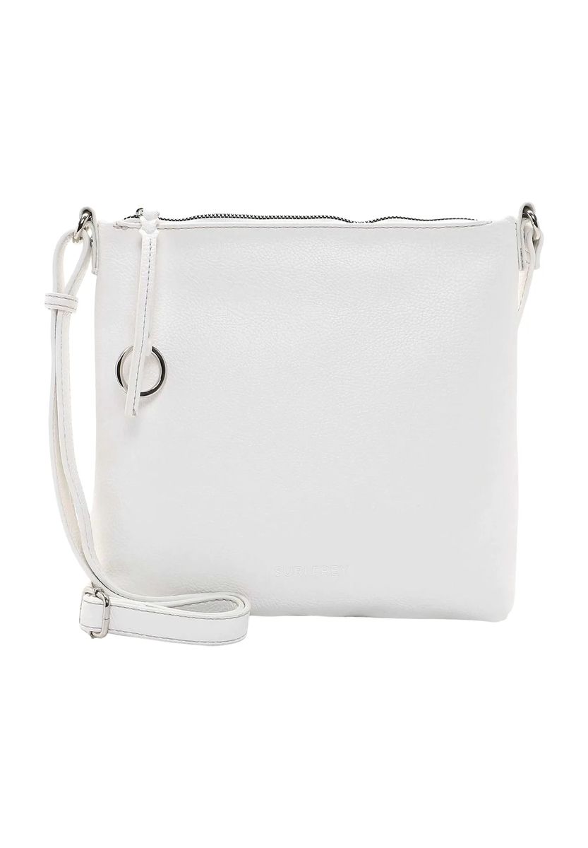 SURI FREY Umhängetasche, uni, für Damen, weiß