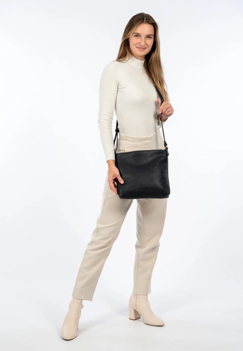 SURI FREY Umhängetasche, uni, für Damen, blau