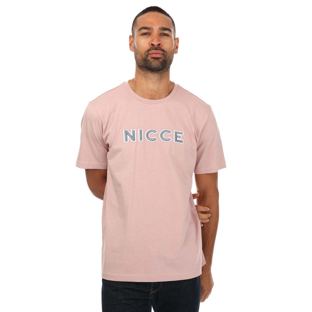 Herren T-Shirt mit Rundhalsausschnitt und Logo