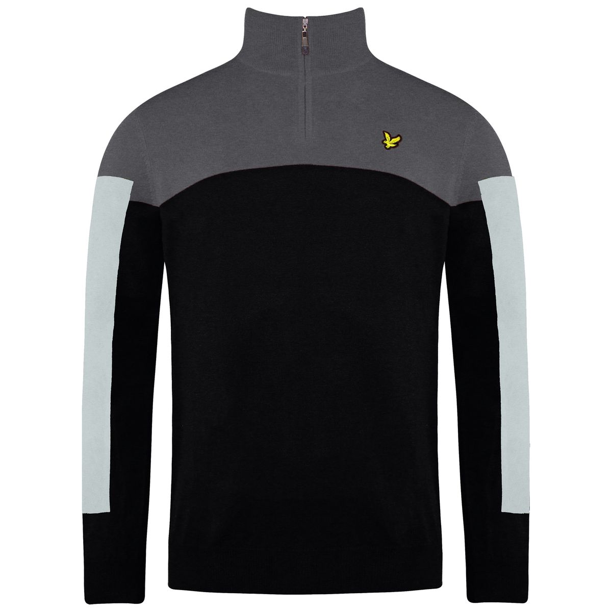 Golfpullover mit Farbblockdesign