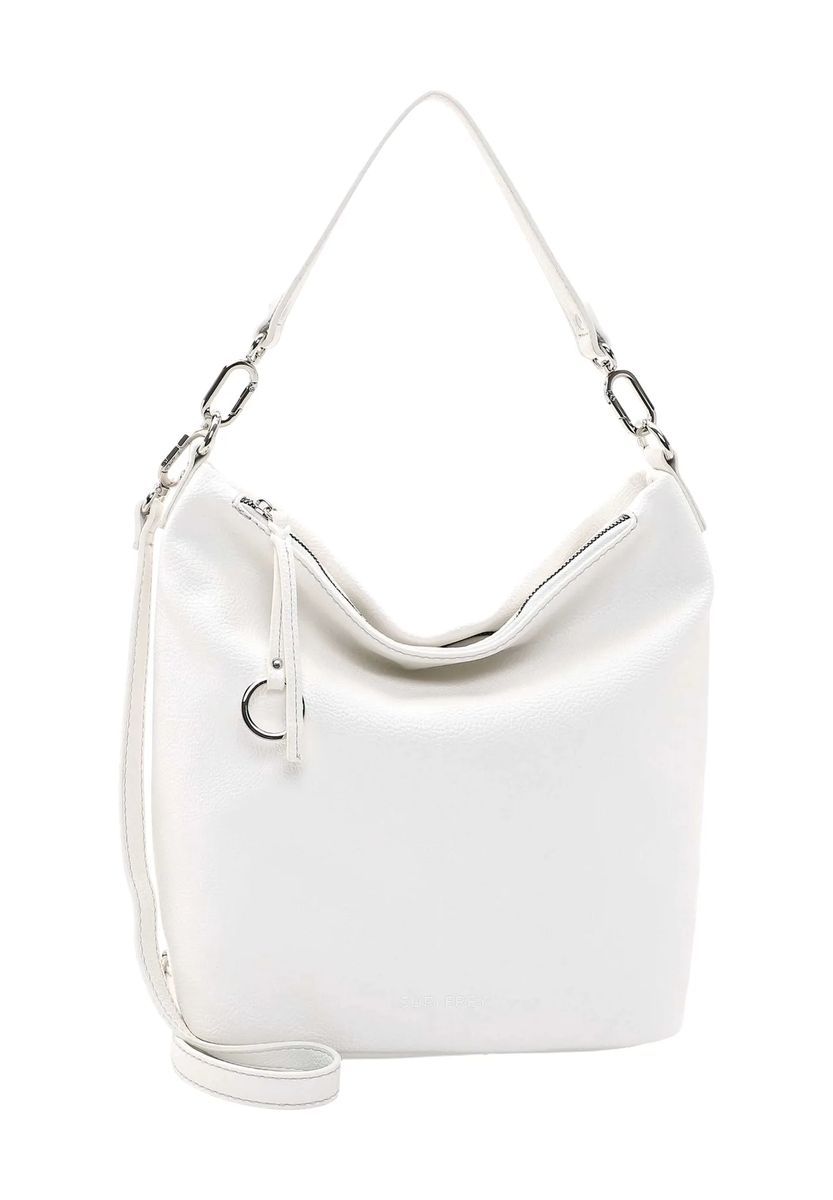 SURI FREY Schultertasche, Anhänger, uni, für Damen, weiß