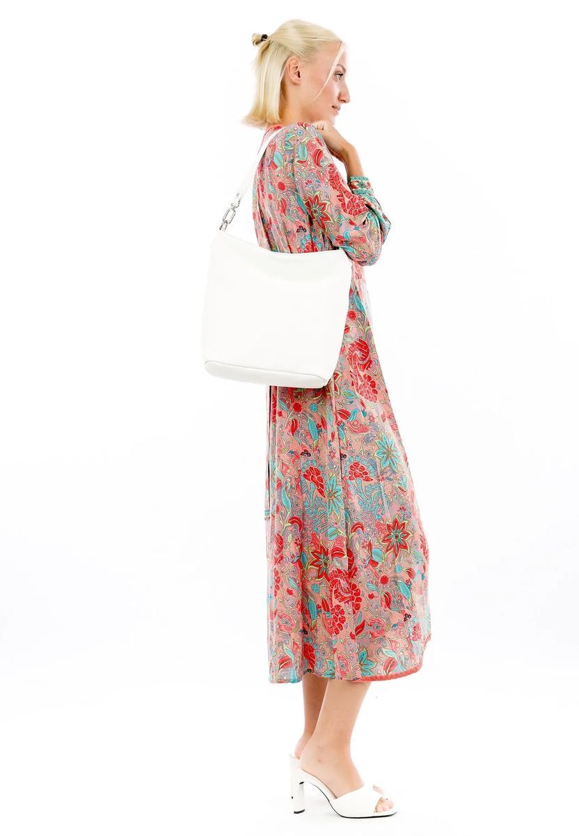 SURI FREY Schultertasche, Anhänger, uni, für Damen, weiß