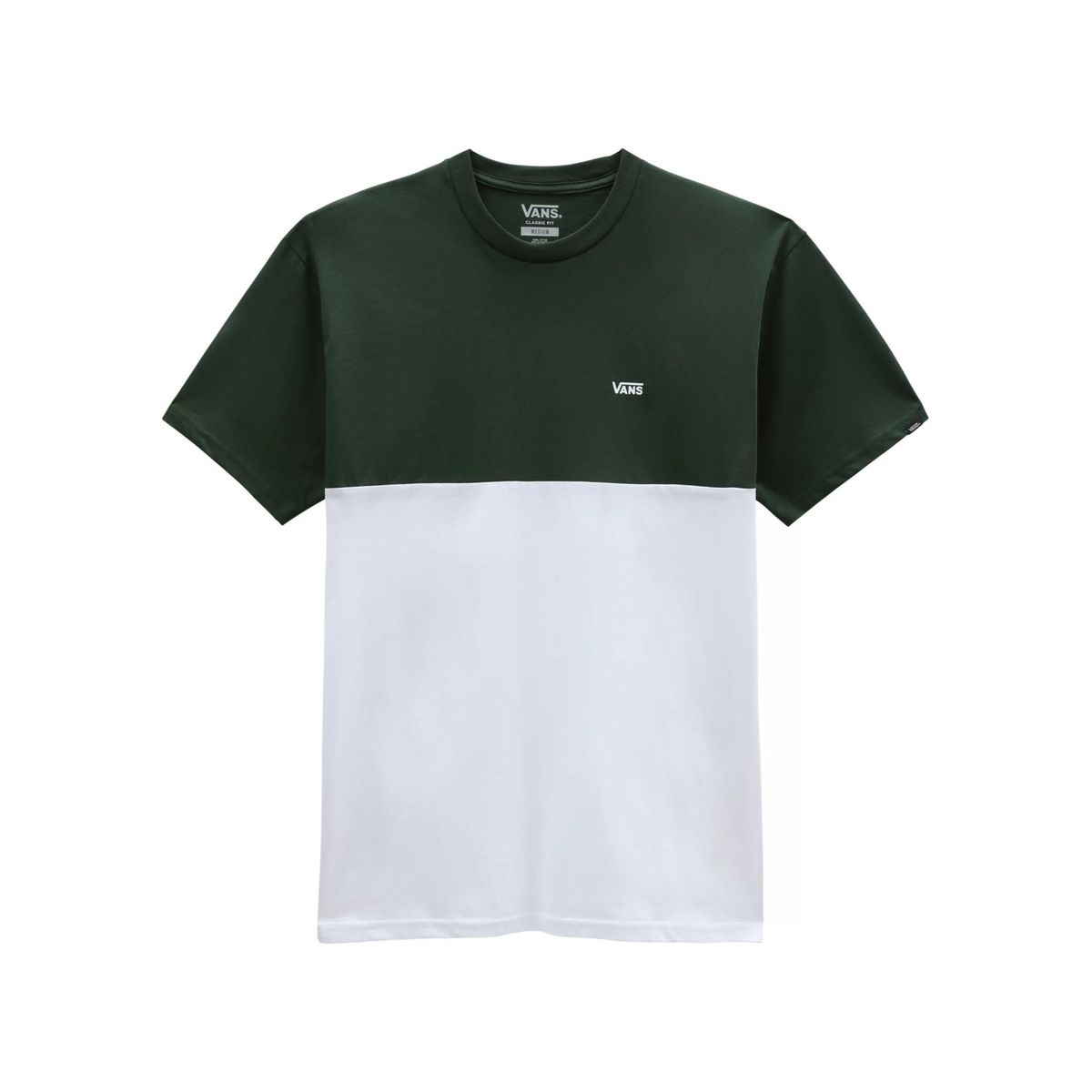 Kurzärmeliges T-Shirt mit Farbblock