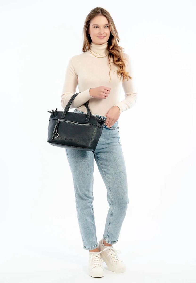 SURI FREY Shopper, Frontfach, uni, für Damen, blau