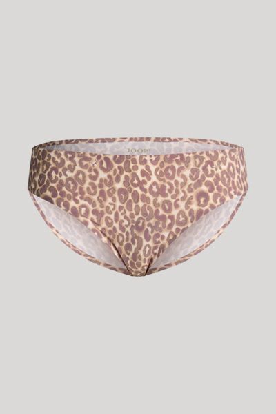 Joop! Leopard Print Beige/Braun Slips Unterhose Stretch Nylonmischung