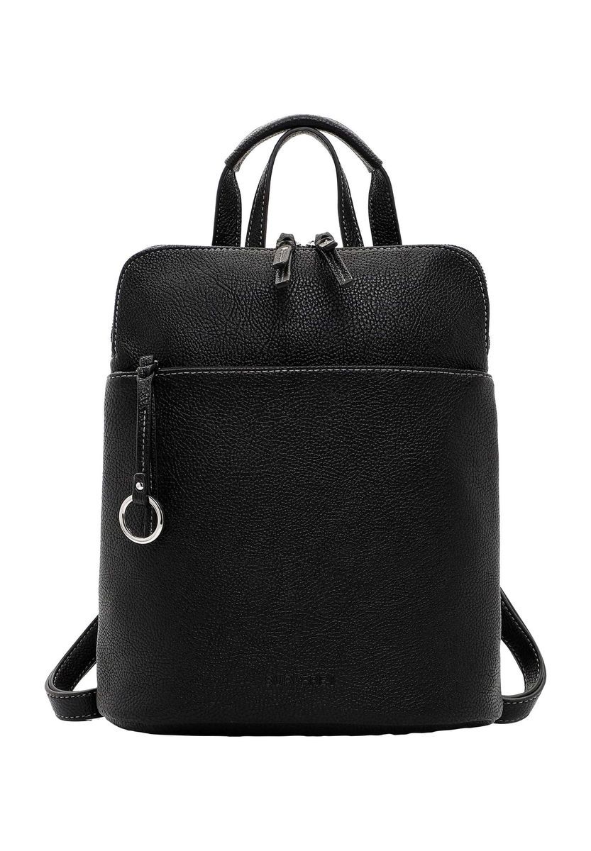 SURI FREY Rucksack, Anhänger, uni, für Damen, schwarz