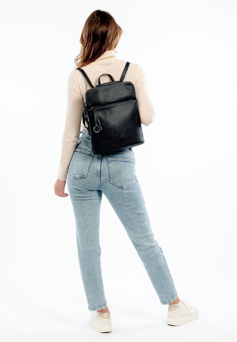 SURI FREY Rucksack, Anhänger, uni, für Damen, blau