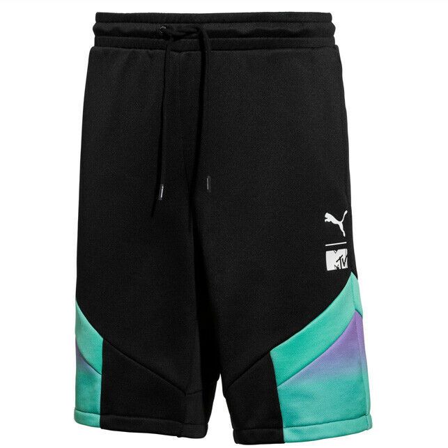 Herren MTV Grafikdruck Trainingsshorts