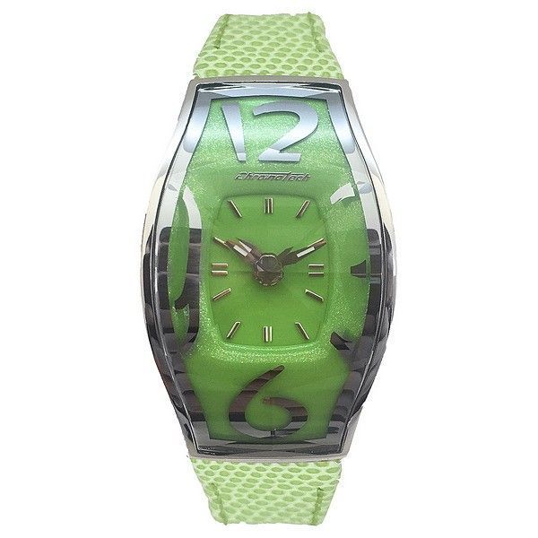 Grün Zifferblatt Lederarmbanduhr