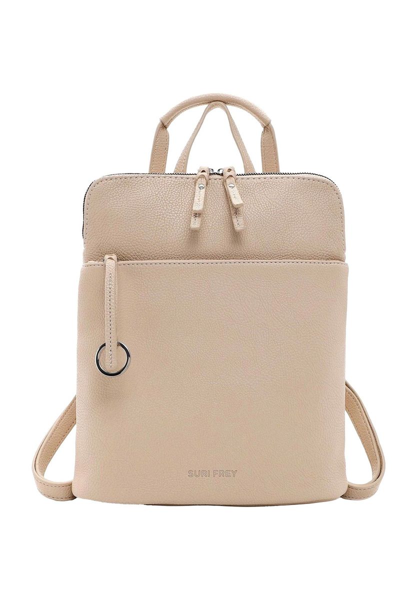 SURI FREY Rucksack, Anhänger, uni, für Damen, beige