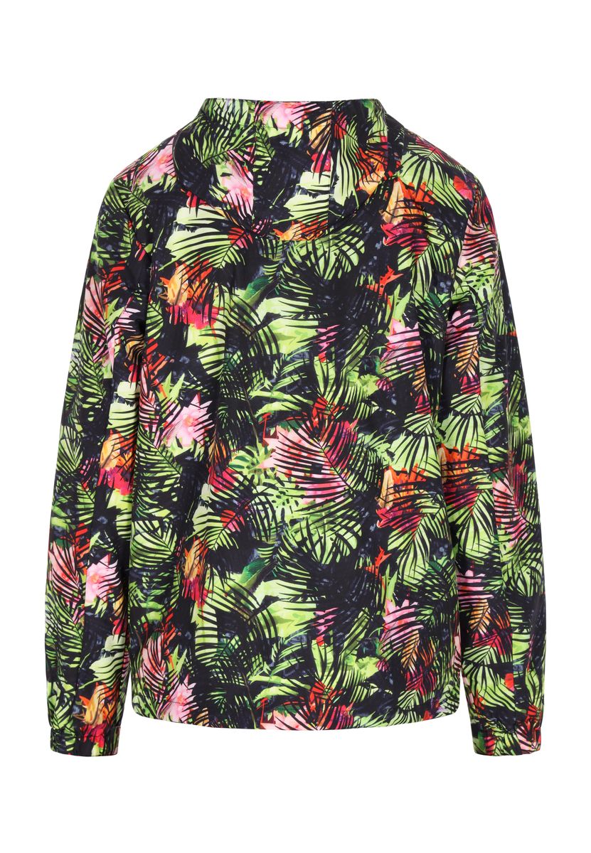 Leichte Outdoorjacke mit Dschungel-Print