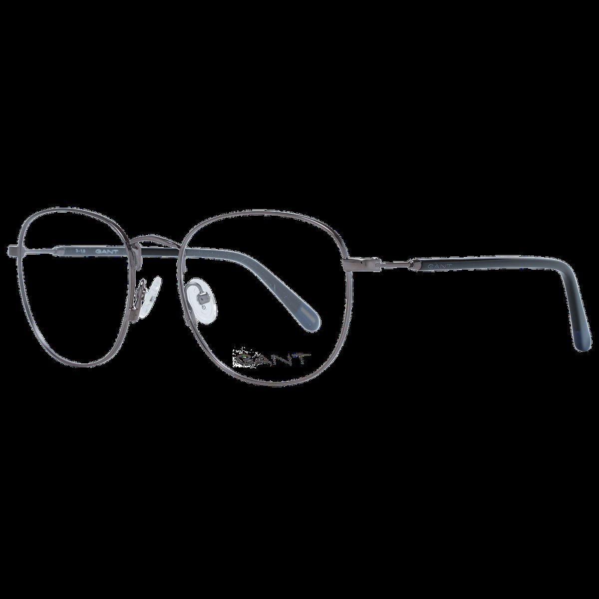 Runde Gunmetal Vollrandbrille