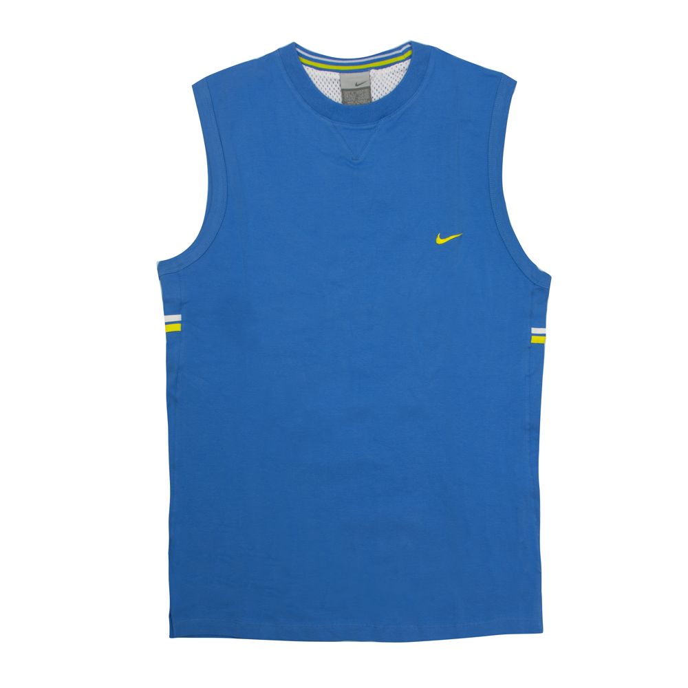 Vintage blaues ärmelloses Nike Tanktop