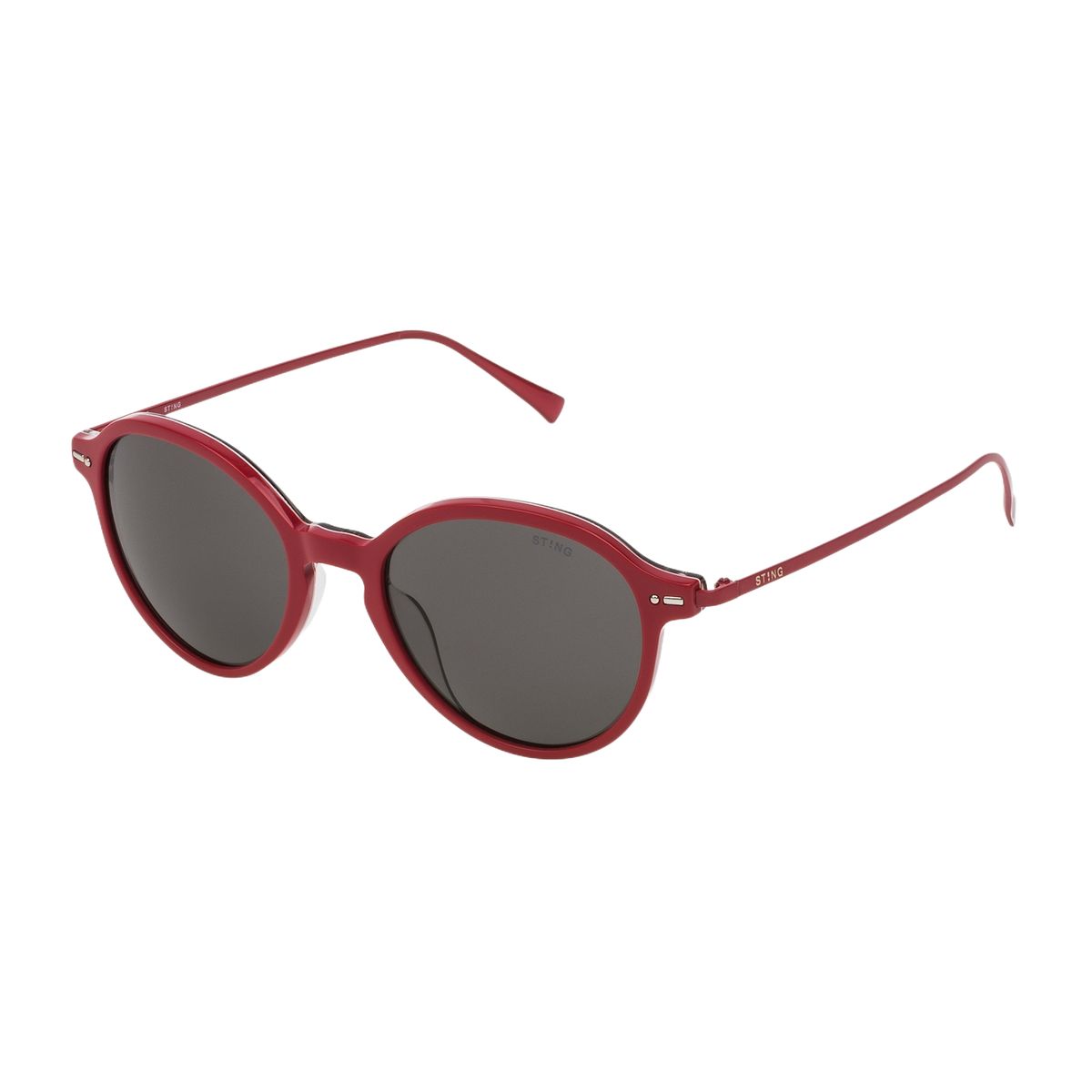 Runde Sonnenbrille mit Metallbügeln