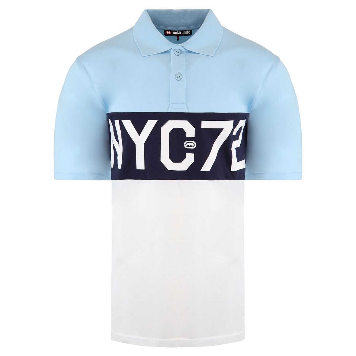 Herren Poloshirt mit Blockfarben