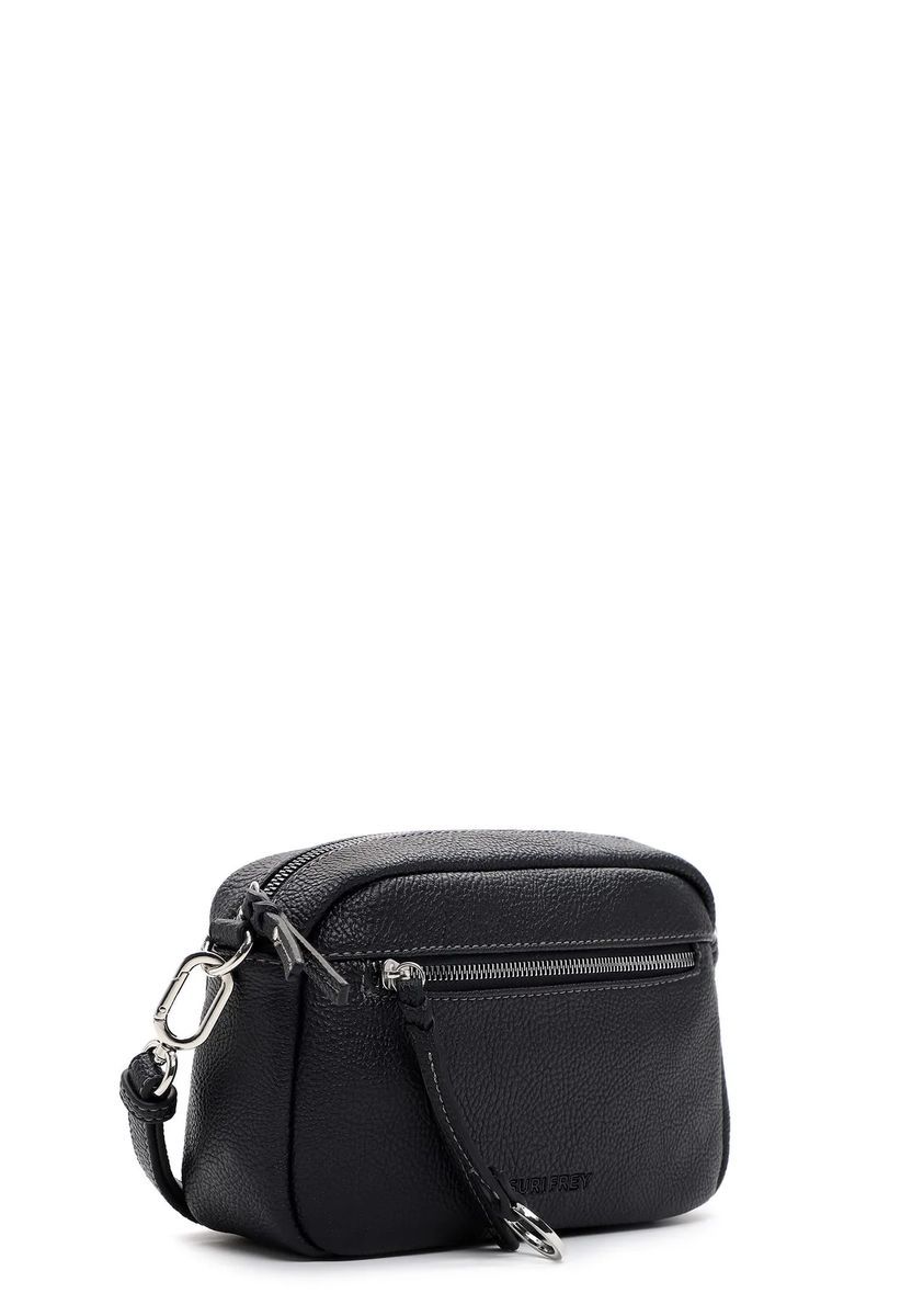 SURI FREY Schultertasche, Reißverschluss, Kunstleder, für Damen, blau