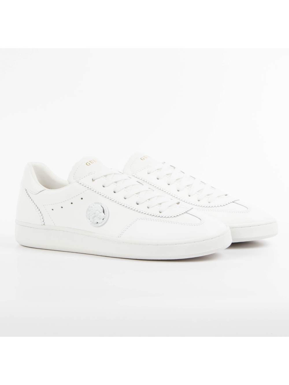 Herren-Leder-Sneakers mit niedrigem Schaft