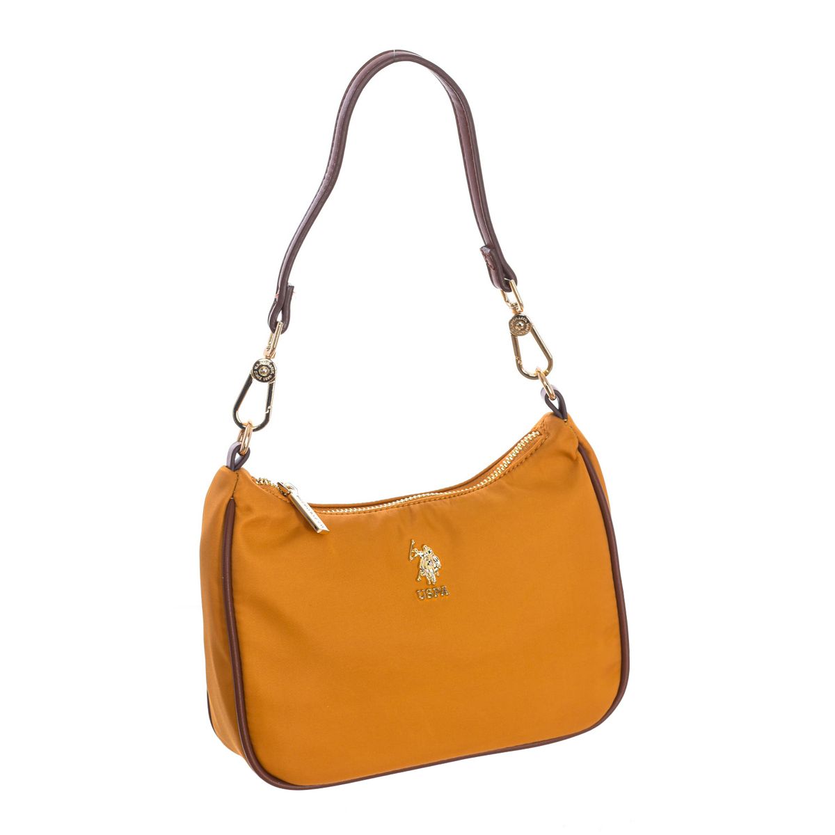 Elegante Nylon Baguette Schultertasche