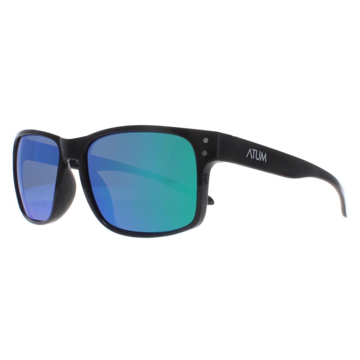 Klassische rechteckige verspiegelte Sonnenbrille