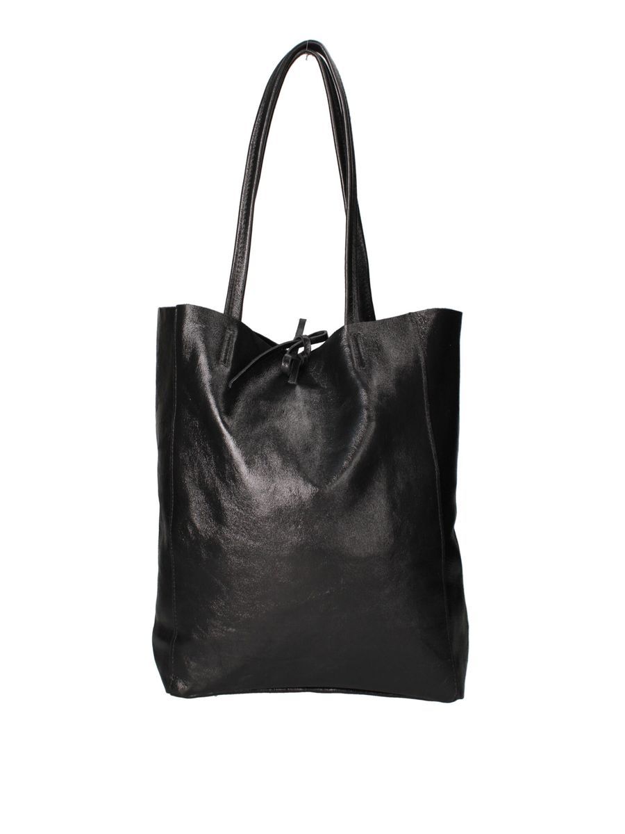Leder Shopper Tragetasche mit Band