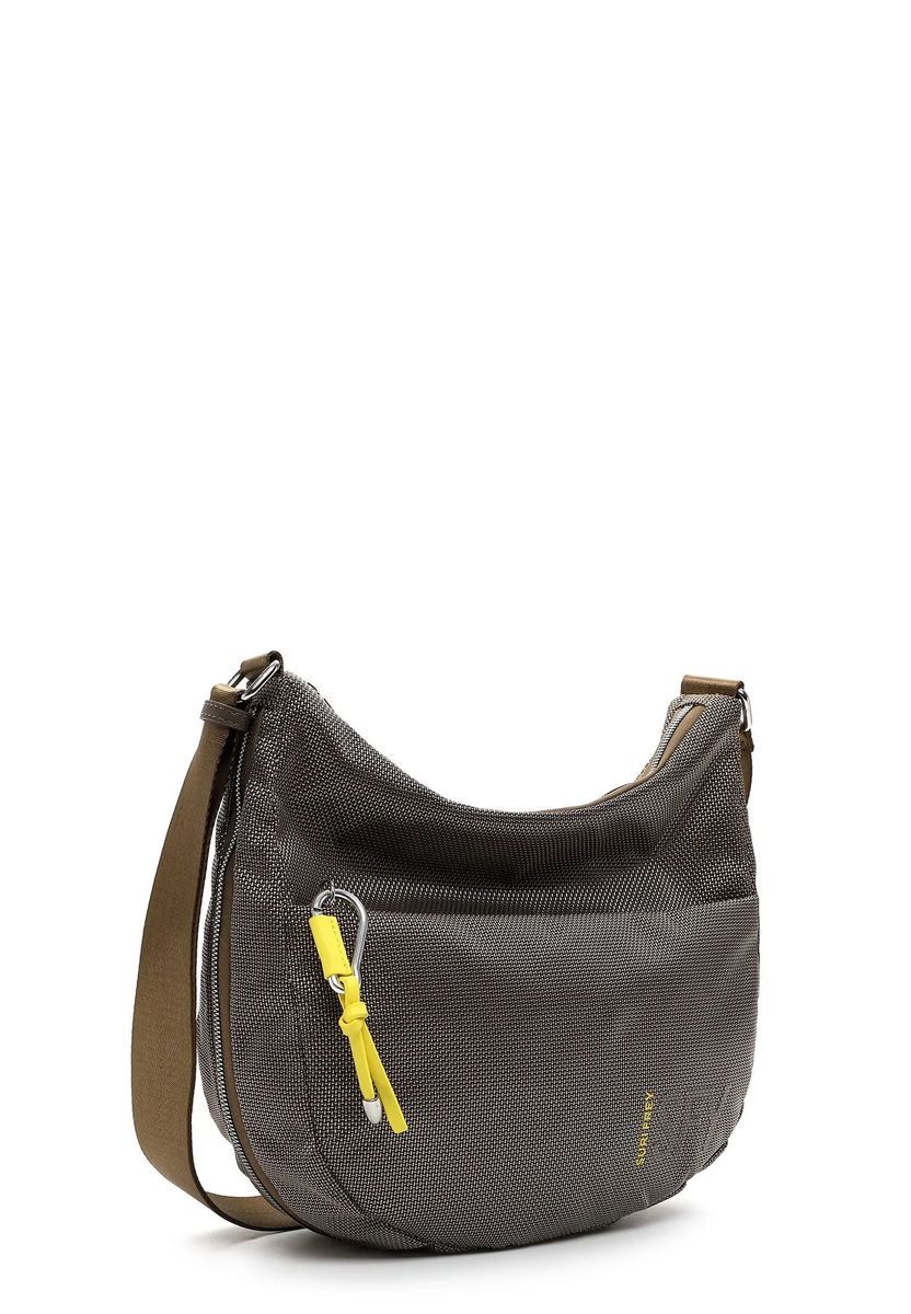 SURI FREY Umhängetasche, Reißverschluss, für Damen, braun