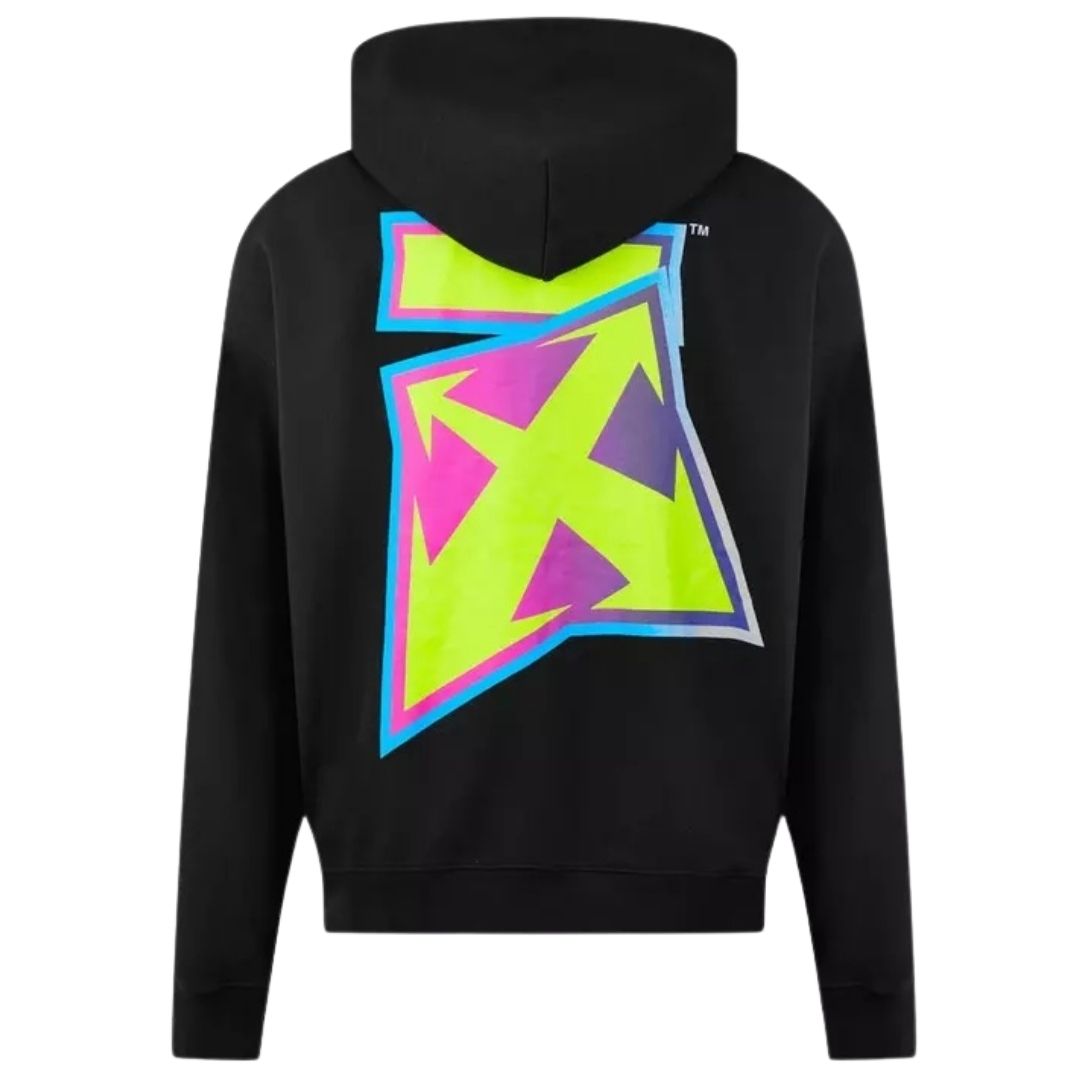 Slim-Fit-Kapuzenpullover mit Thunder-Logo