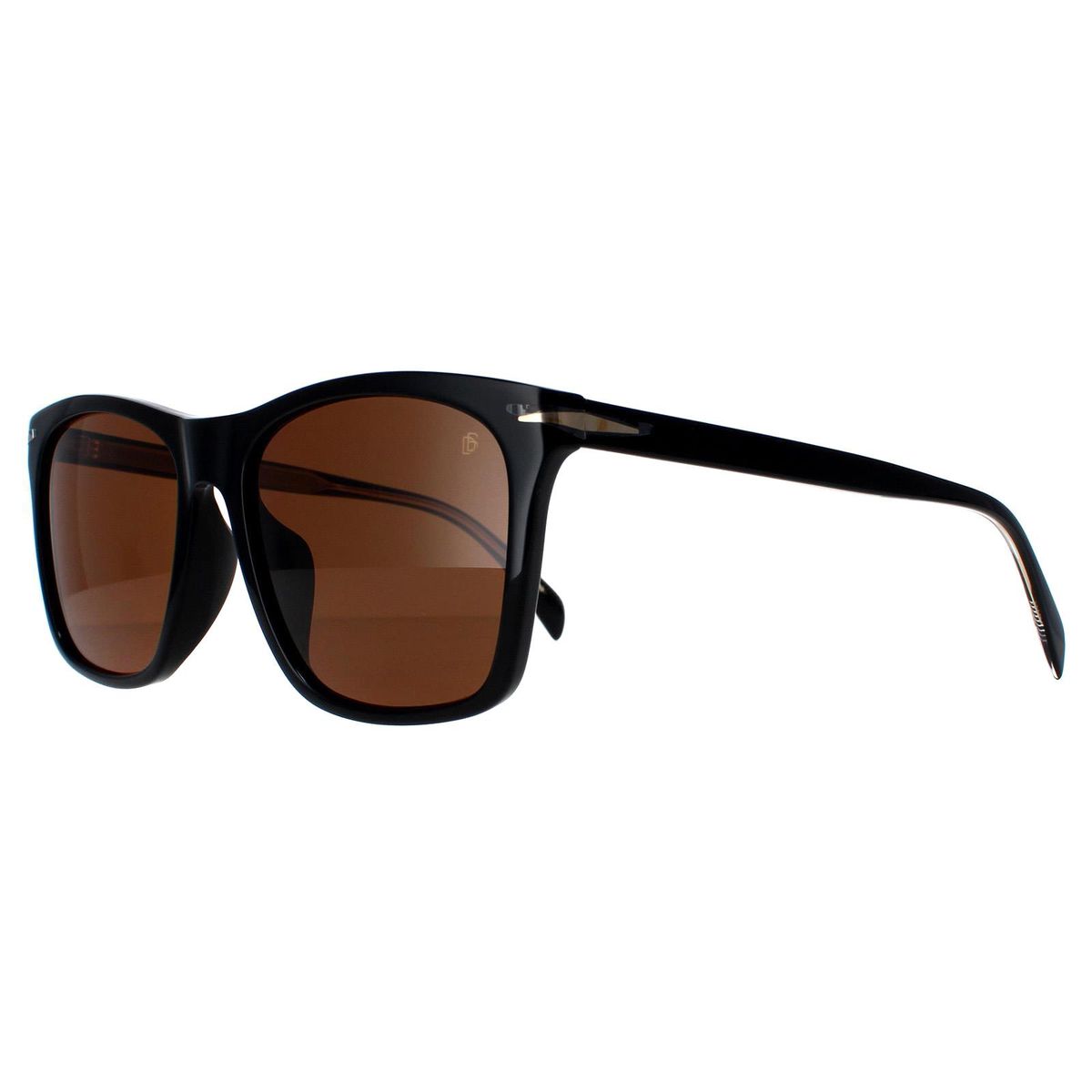 Klassische rechteckige Sonnenbrille aus Acetat