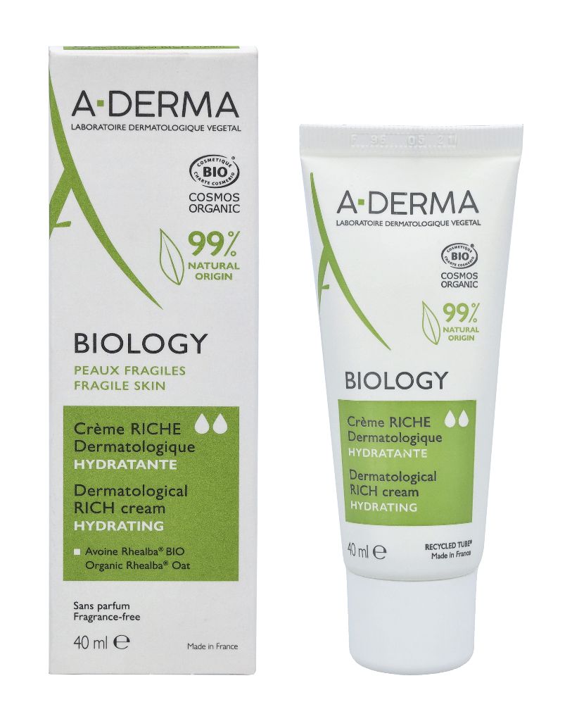 A-Derma Biology Dermatological Rich Cream.