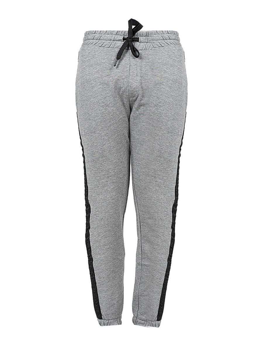 Sportliche, grau melierte Loungehose